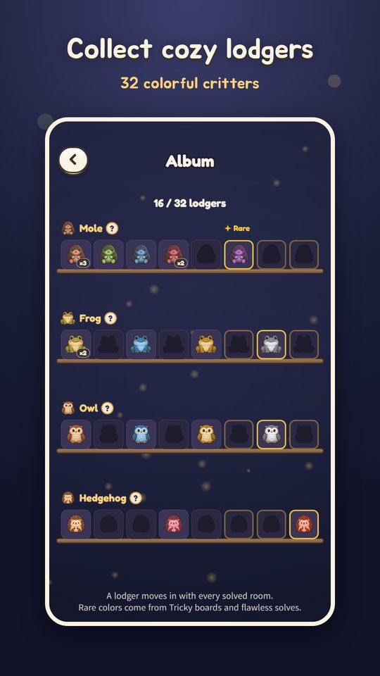 The album: collect the lodgers